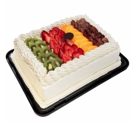 80 Kişilik Karışık Meyveli Pasta Taze