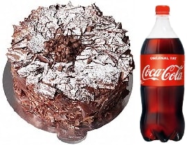 Parça Çikolatalı Pasta Aile Boyu